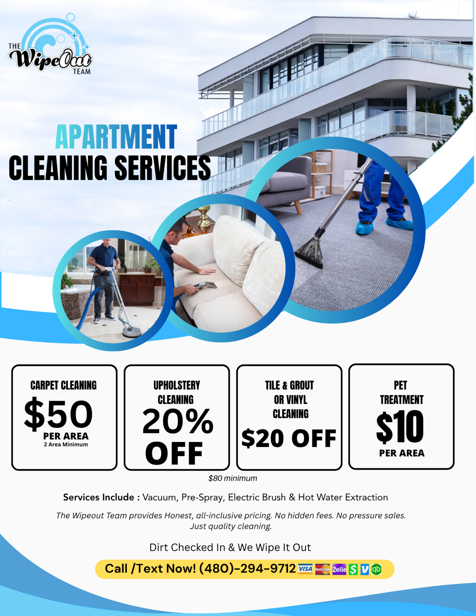 Apartment Cleaning Flyer
